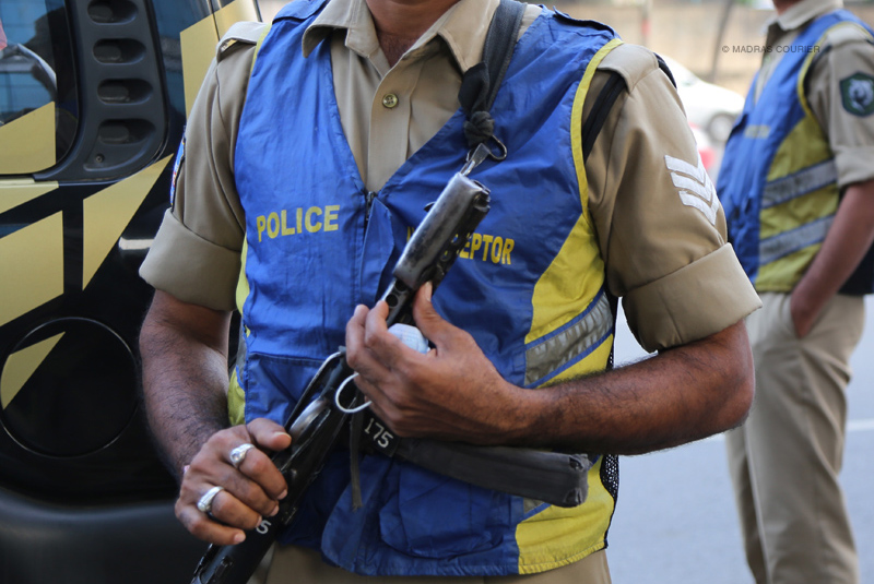 ArmedPoliceMadrasCourier01 Madras Courier