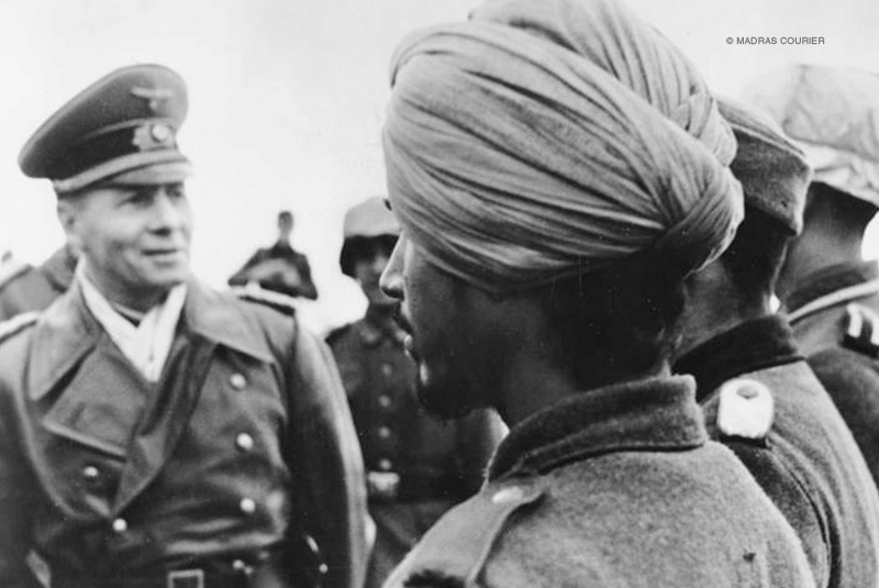 Image result for indian soldiers nazis