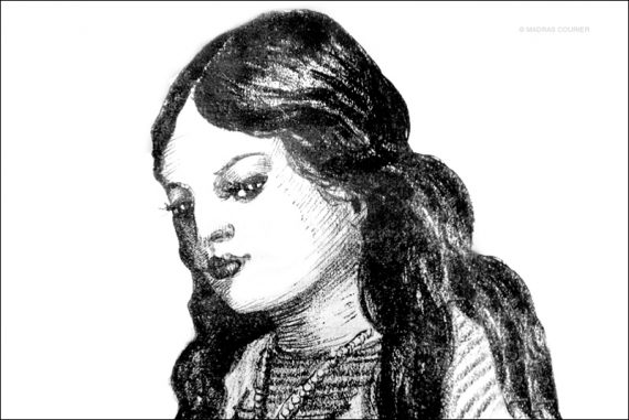 toru_dutt_young_Illustration_madras_courier