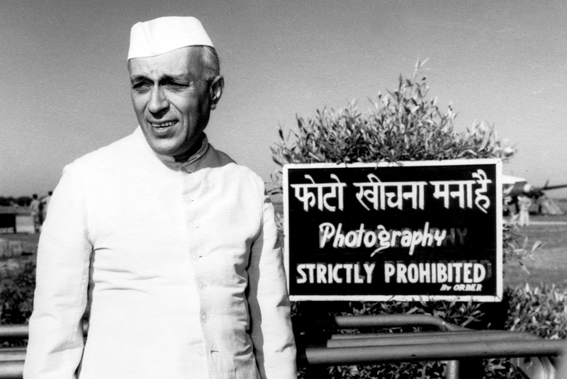 Jawaharlal Nehru, No photography,