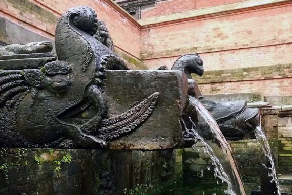 dhunge_dhara_water_spouts_nepal_madras_courier