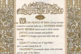 At the heart of India’s Constitution lies a sacred trinity—liberty, equality, and fraternity. Far from abstract ideals, they are the moral, legal, and emotional framework sustaining India’s diverse democracy. But today, they face existential threats—from communal violence and caste discrimination to economic disparity and linguistic hegemony. Recent reports show alarming trends: a surge in hate speech, communal riots, and institutional apathy toward caste-based injustices. In universities, places meant to uplift, marginalised students face systemic exclusion. Political majoritarianism is turning religion into a weapon, hollowing out secularism and weakening fraternity—the most neglected of the three ideals. Dr. B.R. Ambedkar warned that liberty and equality, without fraternity, are no deeper than coats of paint. The future of India depends on more than legal structures—it requires a citizenry that lives by these values. The choice before us is clear: constitutional conscience or constitutional collapse. Today’s story by S Vijayakrishna is a powerful reminder of why India’s constitutional values are of fundamental importance, especially in the face of majoritarianism.